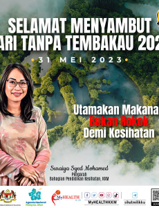 Selamat Menyambut Hari Tanpa Tembakau 2023